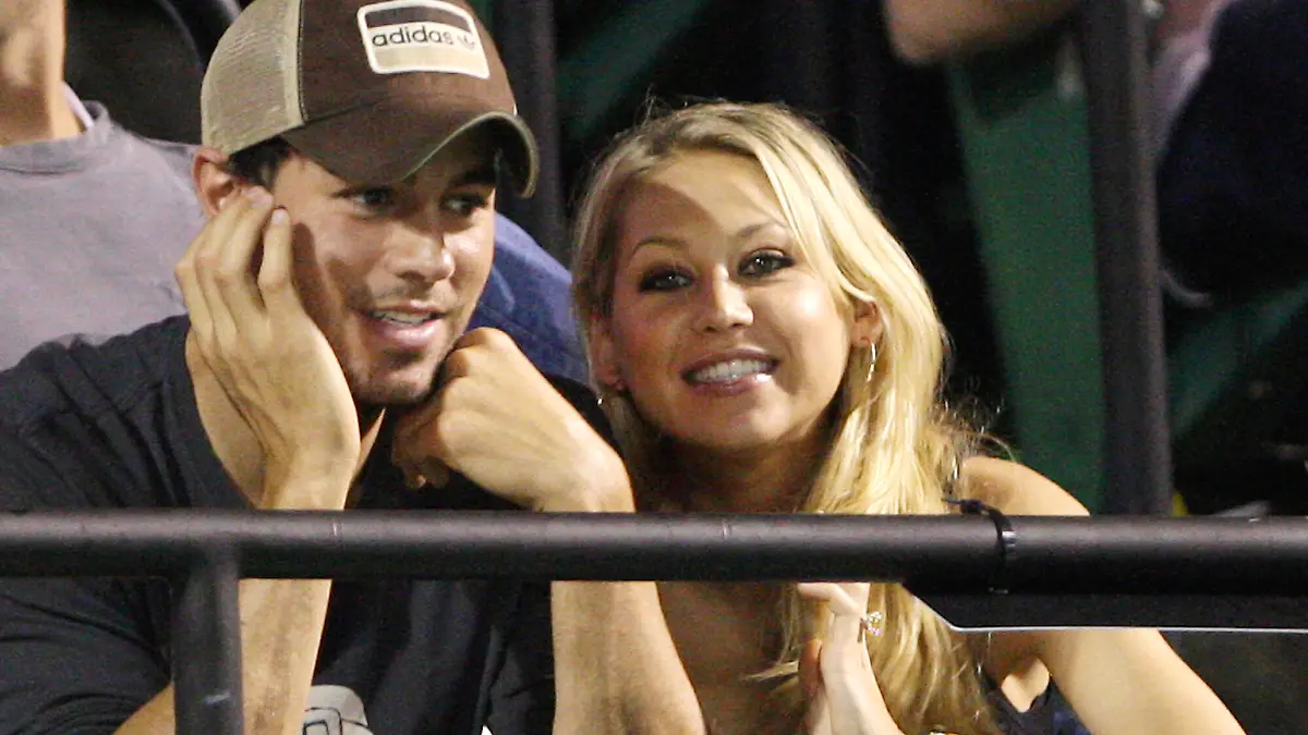 Enrique Iglesias und Anna Kournikova
