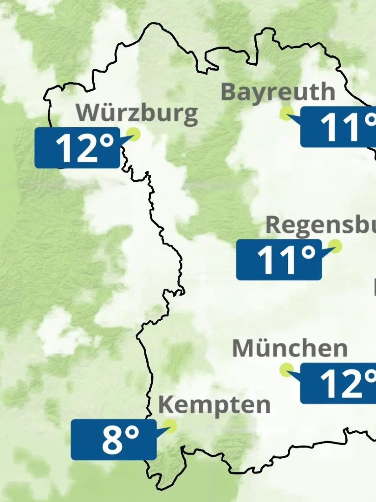 Bild zu: "Bayern: Wie wird das Wetter?"