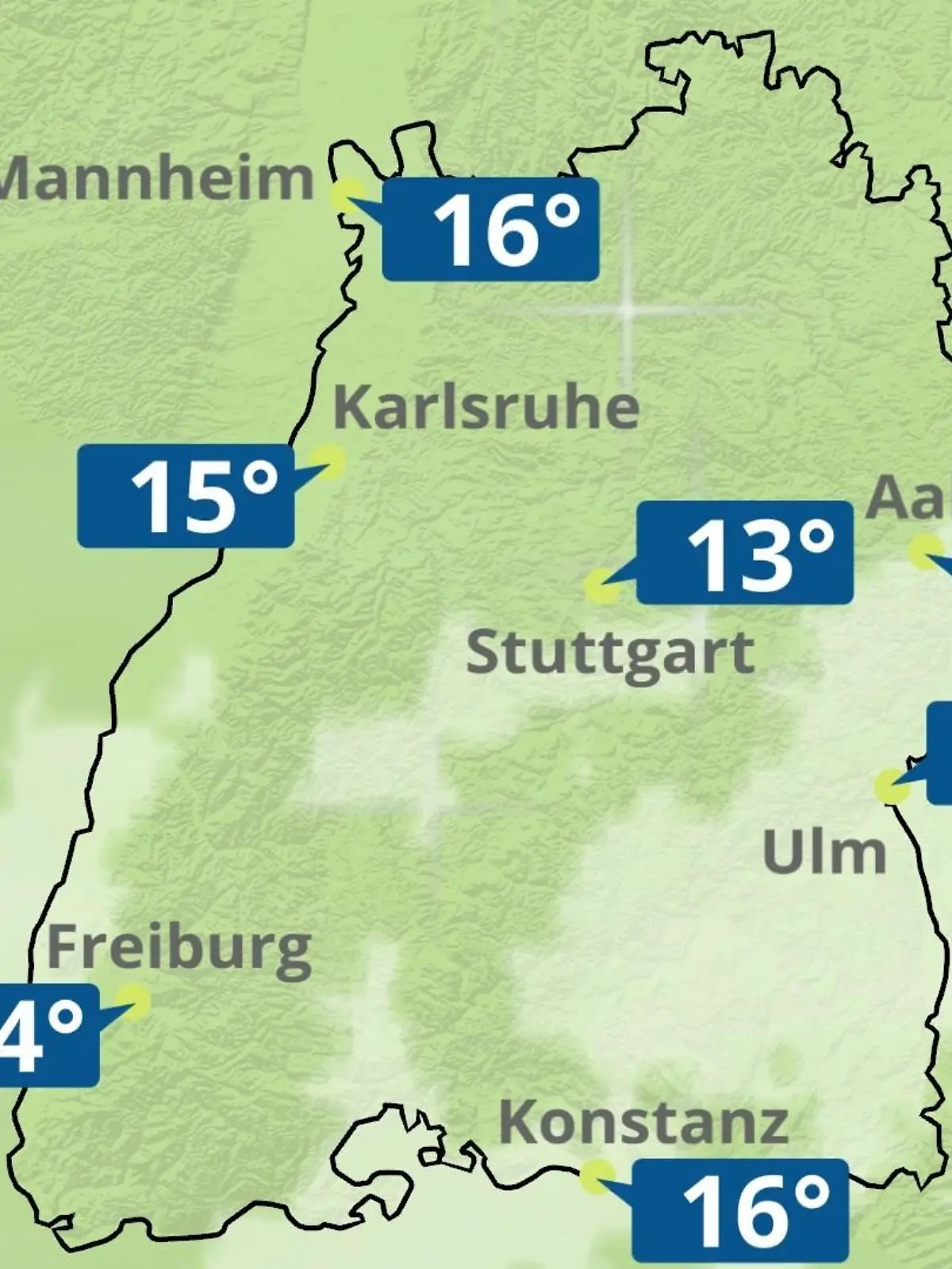 Bild zu: "Baden-Württemberg: Wie wird das Wetter?"