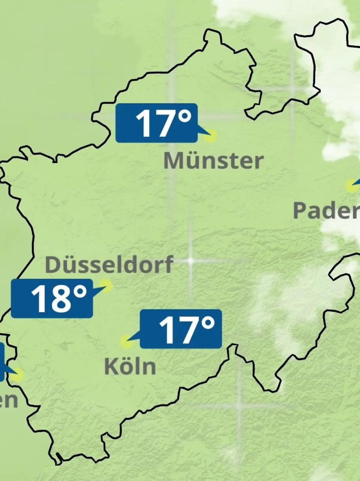 Bild zu: "Nordrhein-Westfalen: Wie wird das Wetter?"