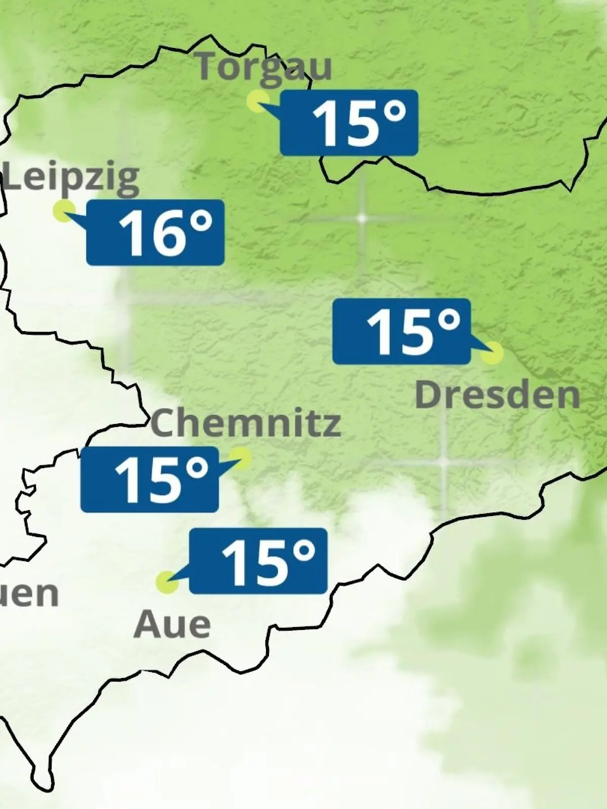 Bild zu: "Sachsen: Wie wird das Wetter?"