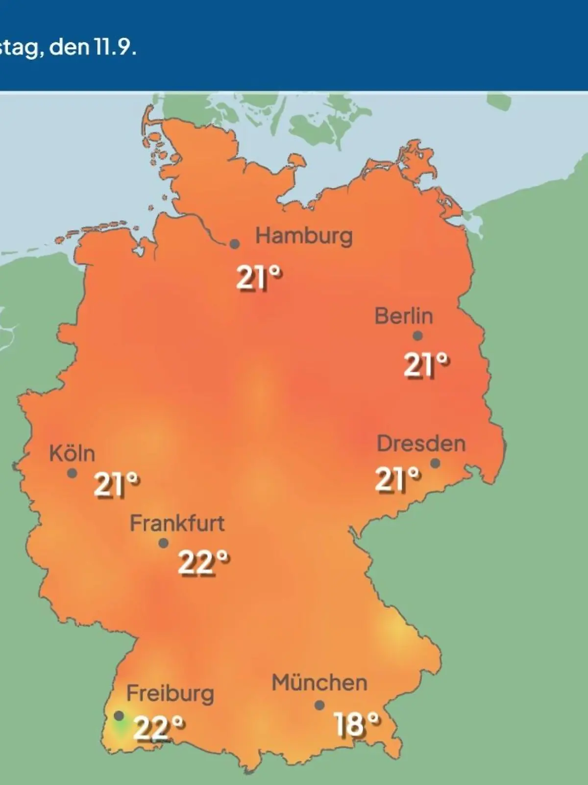 Bild zu: "Im Video: Temperatur-Vorhersage"