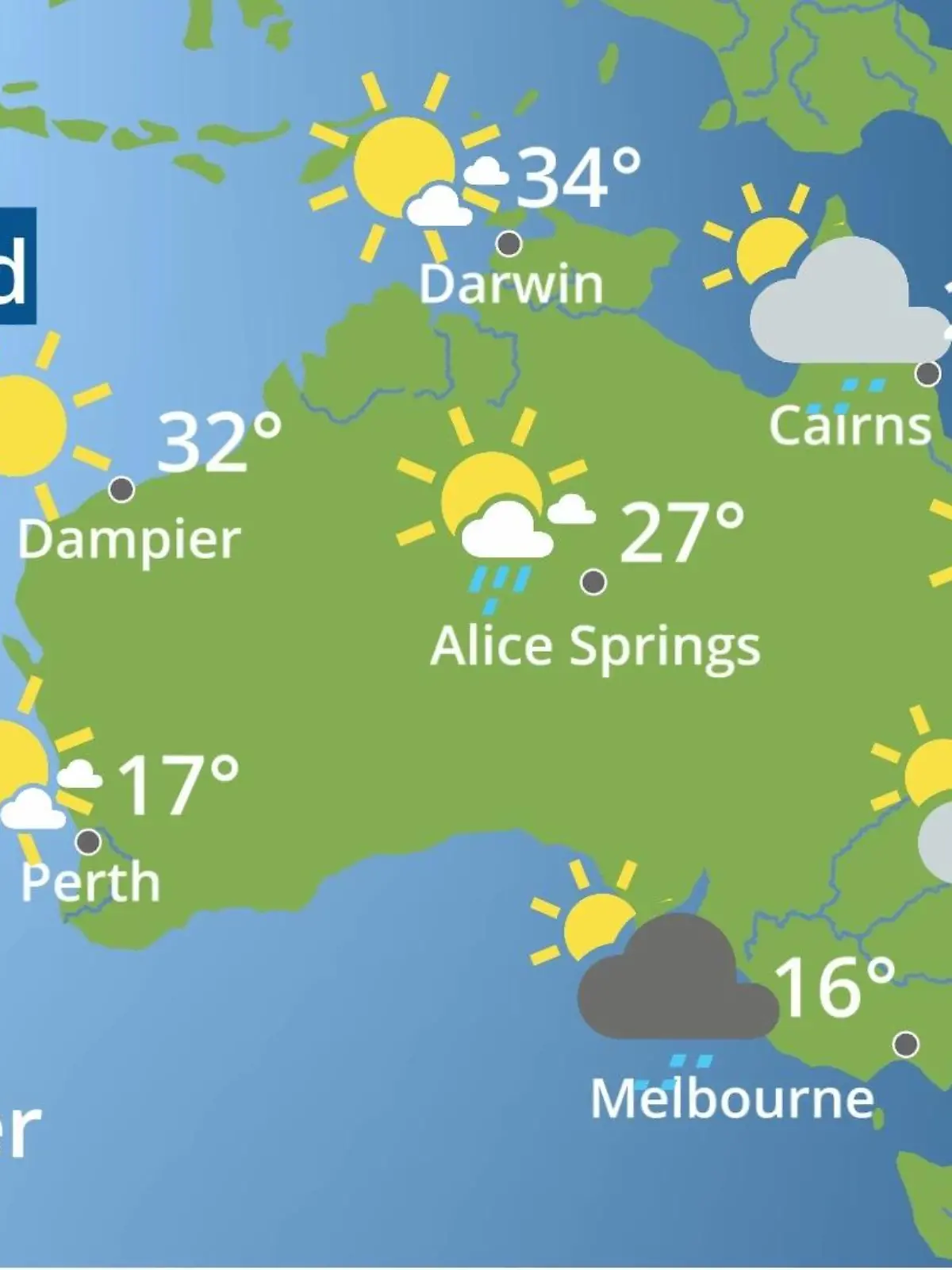 Bild zu: "Australien: Wie wird das Wetter?"