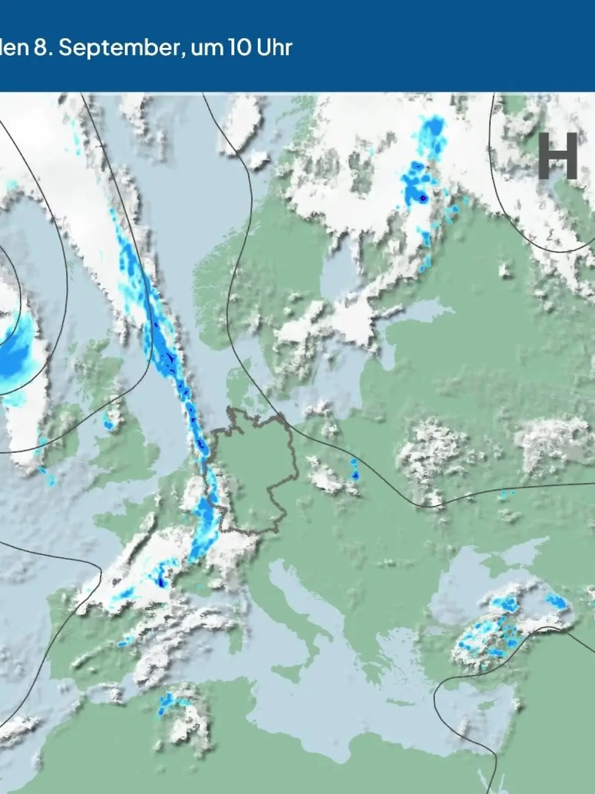 Bild zu: "Die Wetterlage der kommenden 5 Tage"