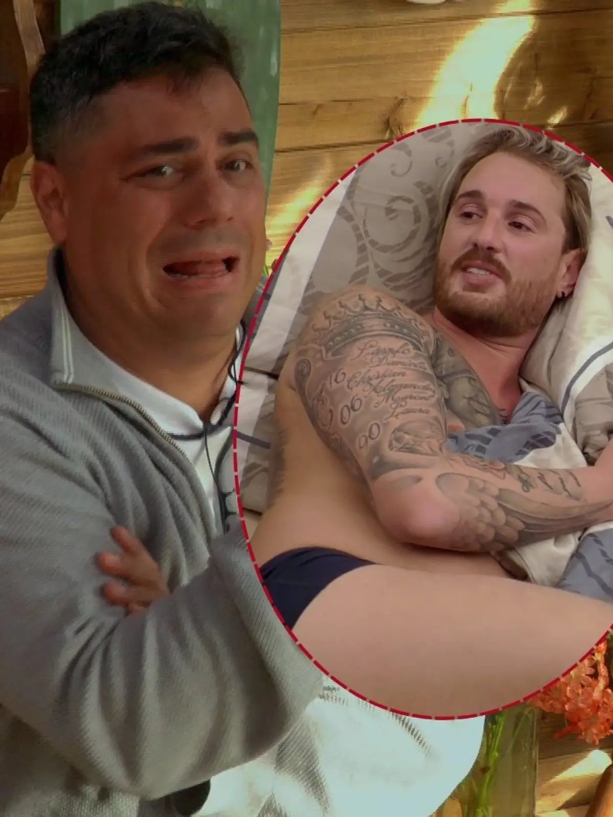Danke, Dennis! Kaum eingezogen, schon herrscht dicke Luft im Sommerhaus