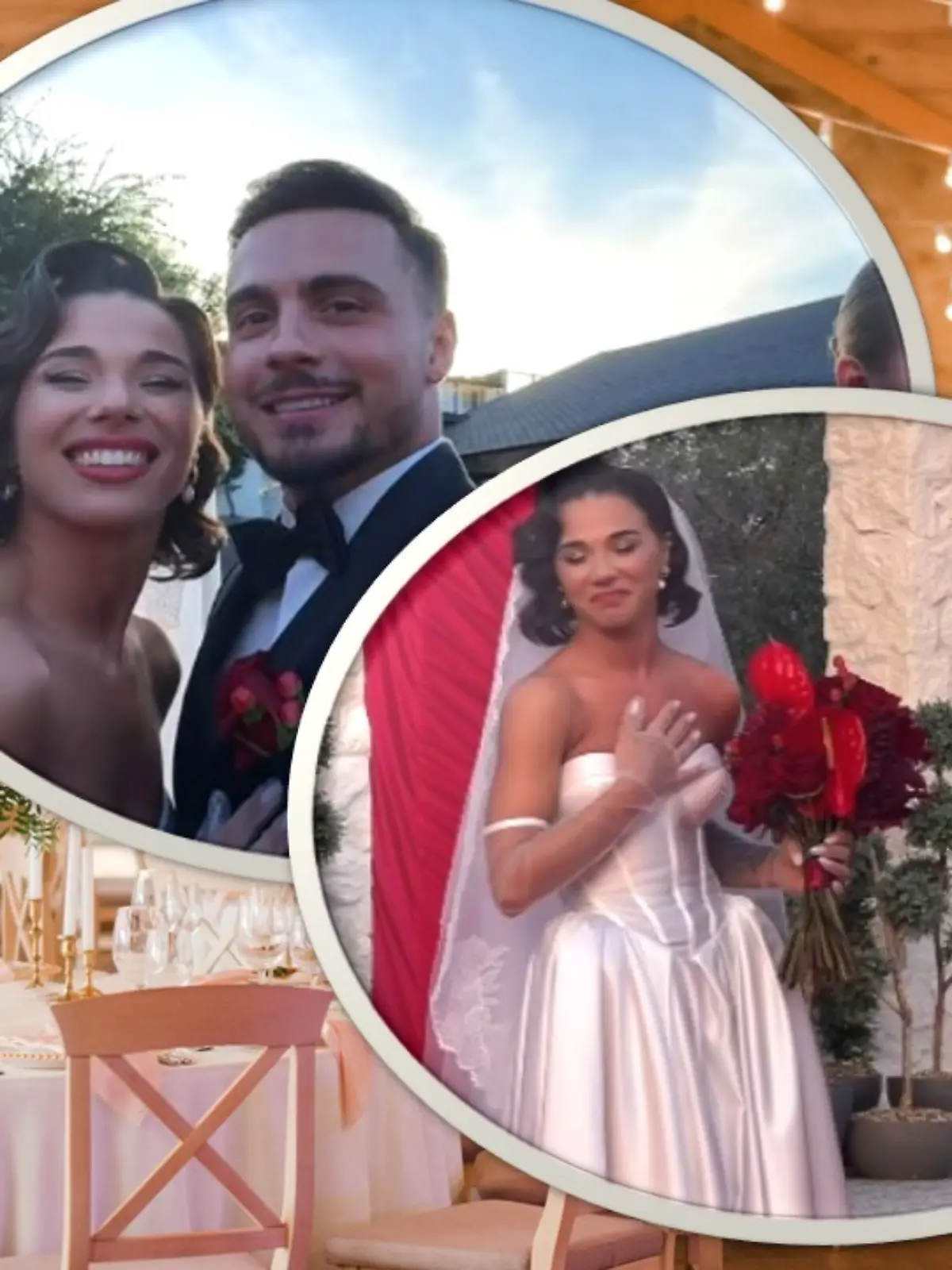 Bild zu: "Let’s Dance-Stars Anastasia und Sergiu feiern Traum-Hochzeit"