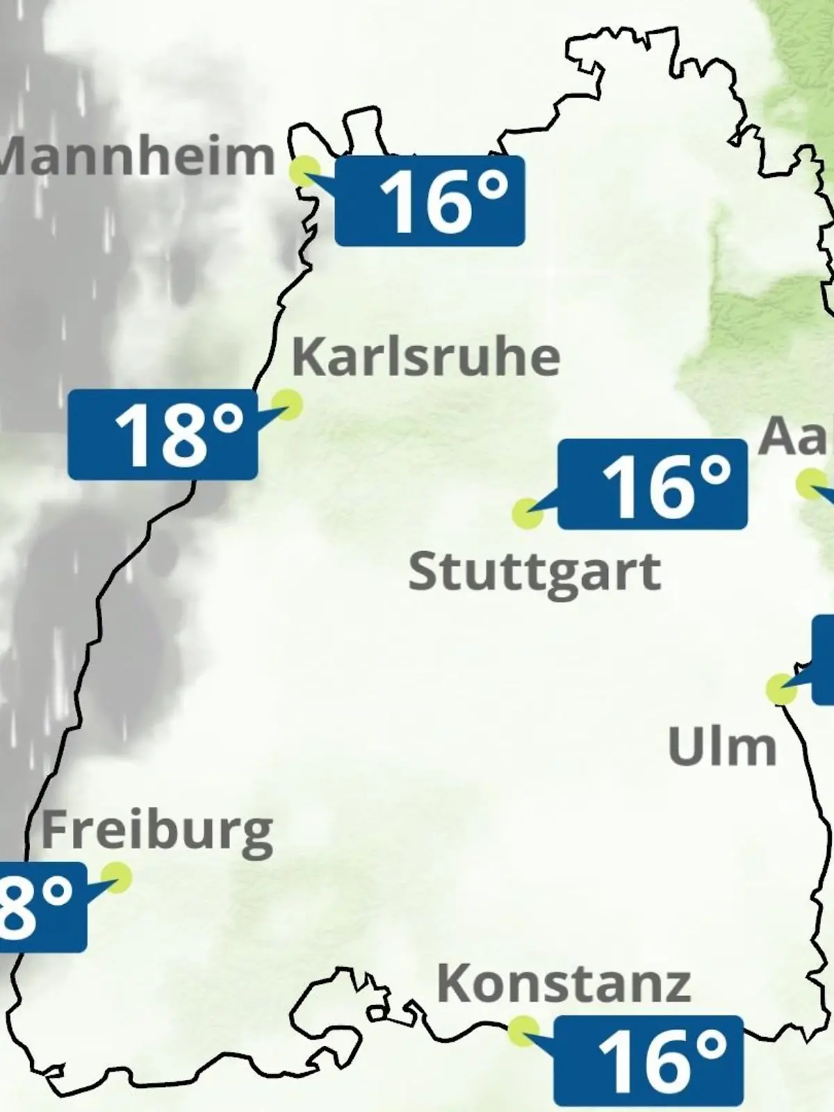 Bild zu: "Baden-Württemberg: Wie wird das Wetter?"