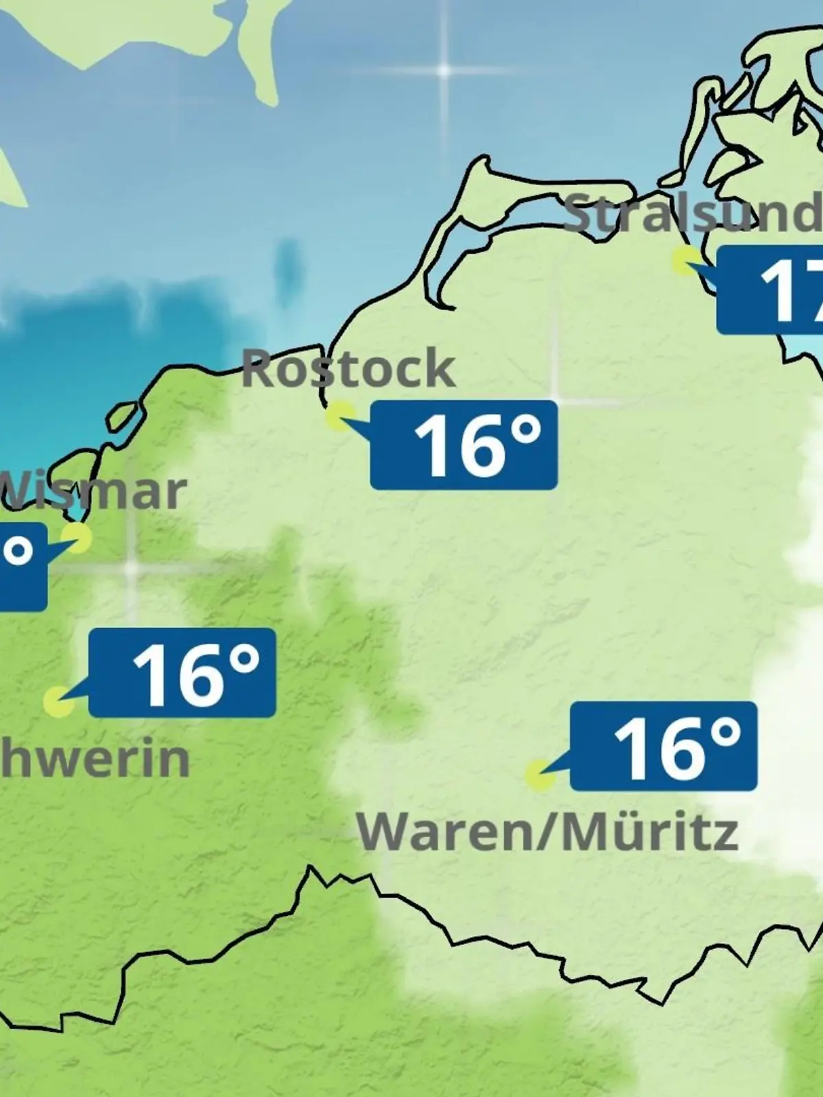 Bild zu: "Mecklenburg-Vorpommern: Wie wird das Wetter?"
