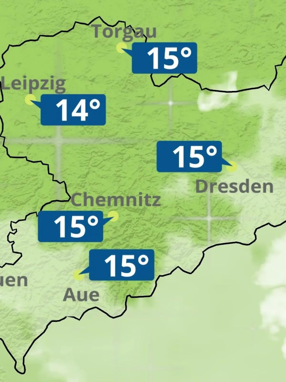 Bild zu: "Sachsen: Wie wird das Wetter?"