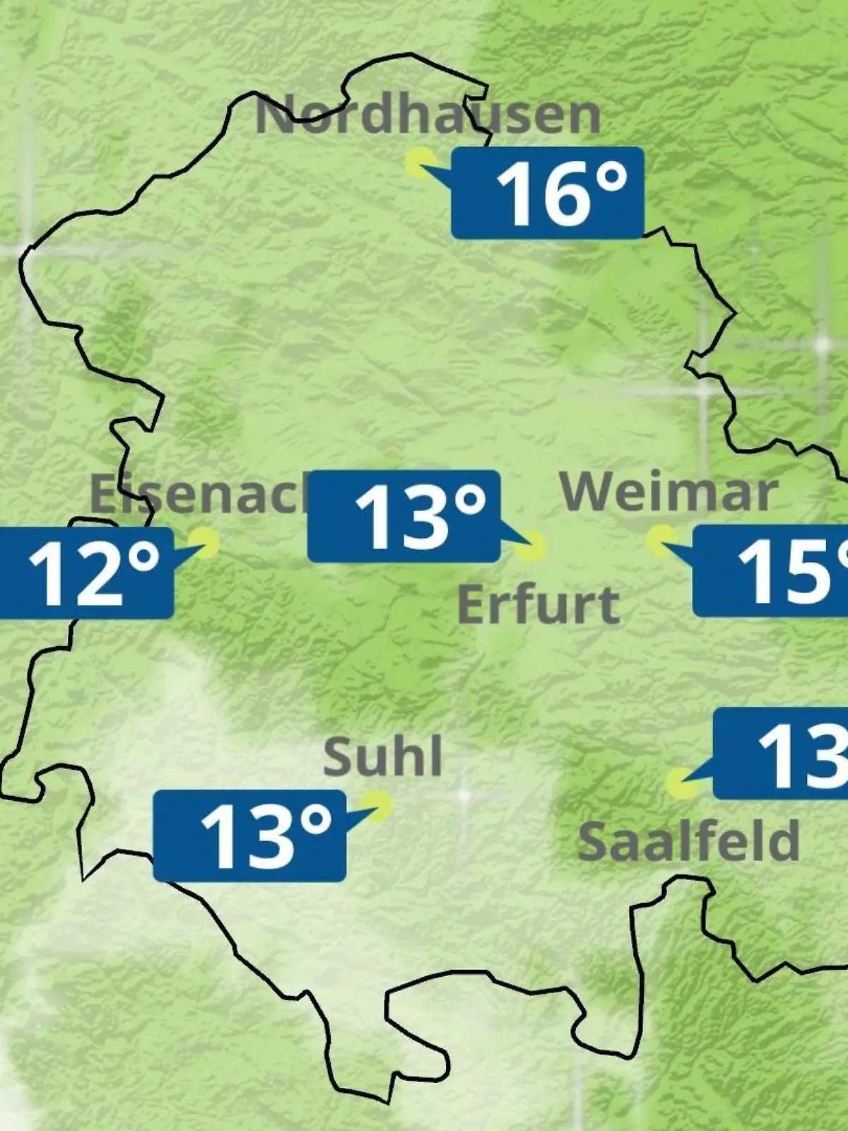 Bild zu: "Thüringen: Wie wird das Wetter?"