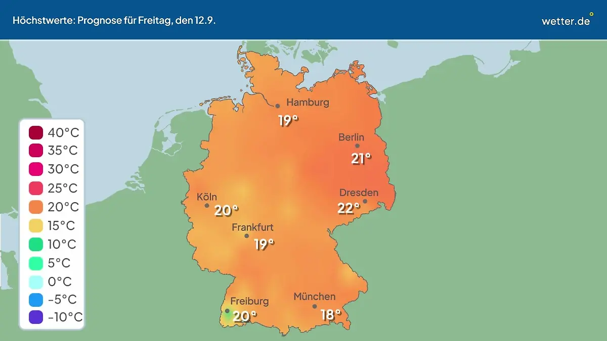 Im Video: Temperatur-Vorhersage Wie warm oder kalt wird es in Deutschland?