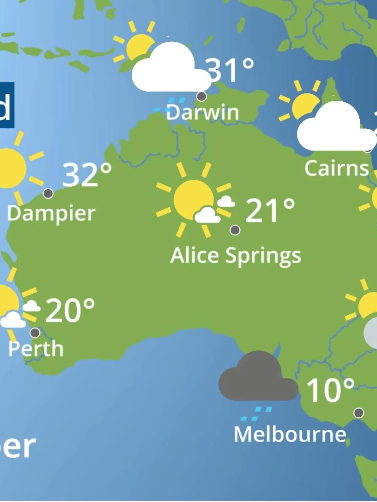Bild zu: "Australien: Wie wird das Wetter?"