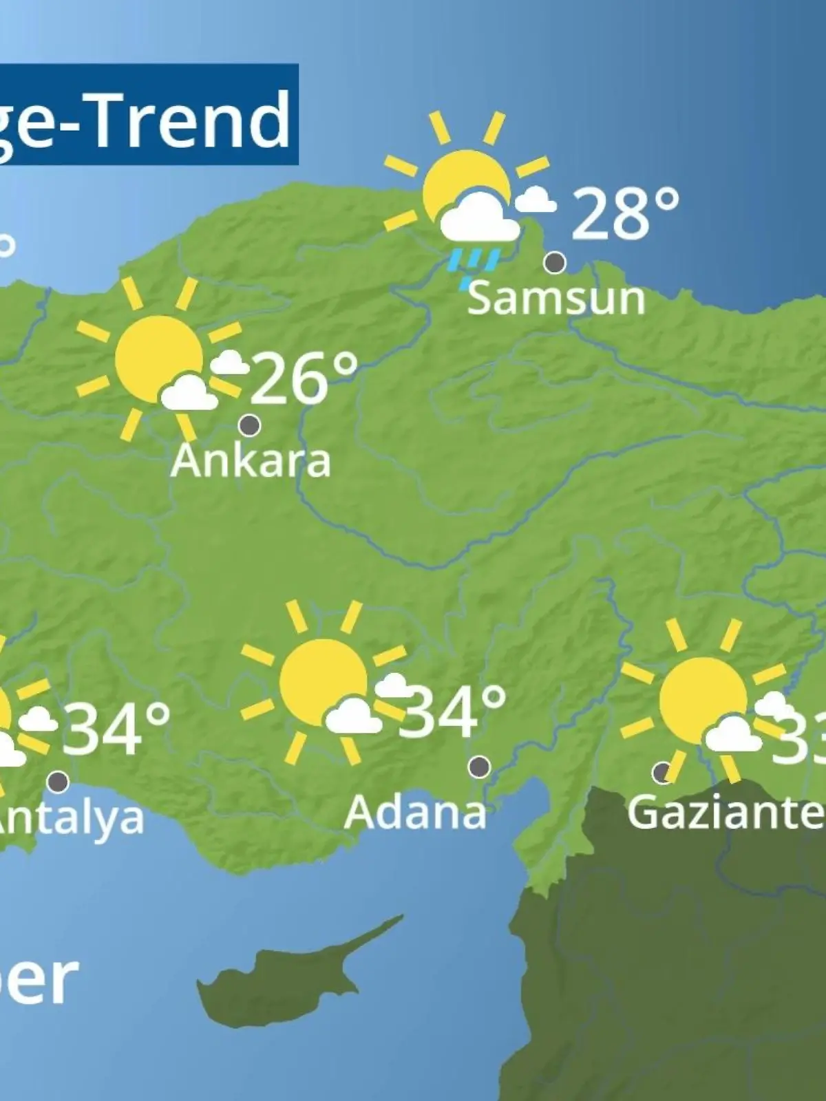 Bild zu: "Türkei: Wie wird das Wetter?"