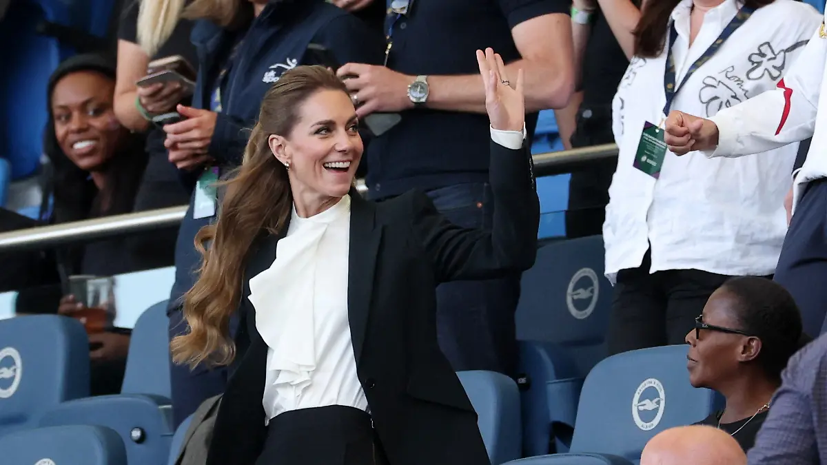 Prinzessin Kate beim Rugby-Spiel in East Sussex ganz aus dem Häuschen. 