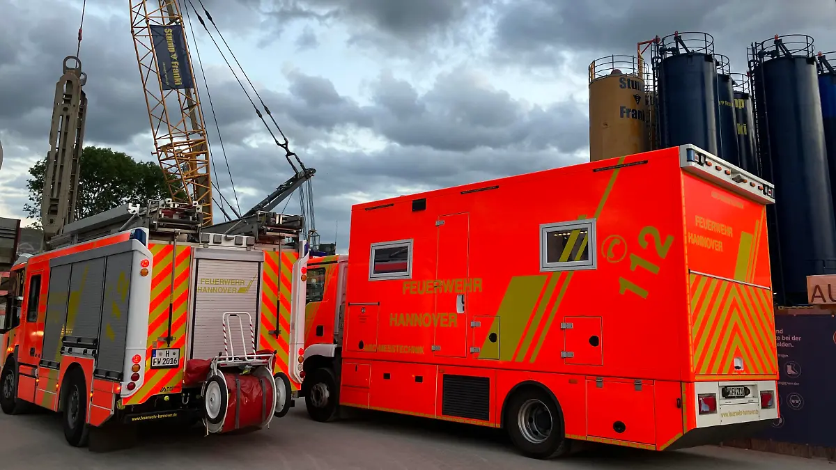 Das Bildmaterial ist unter Nennung der Bildquelle "Feuerwehr Hannover" zur Veröffentlichung im Zusammenhang mit dieser Pressemitteilung freigegeben.