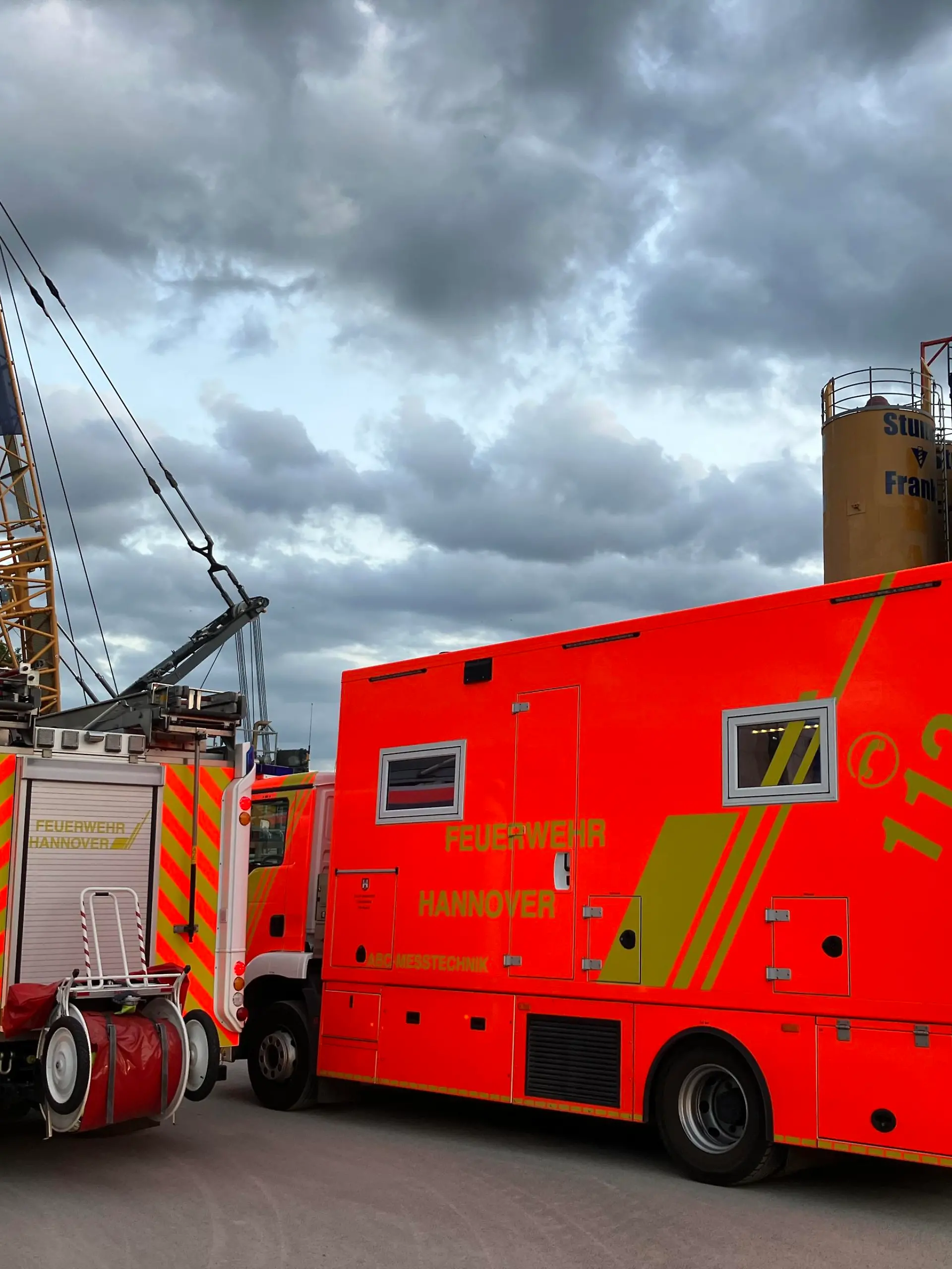 Das Bildmaterial ist unter Nennung der Bildquelle "Feuerwehr Hannover" zur Veröffentlichung im Zusammenhang mit dieser Pressemitteilung freigegeben.