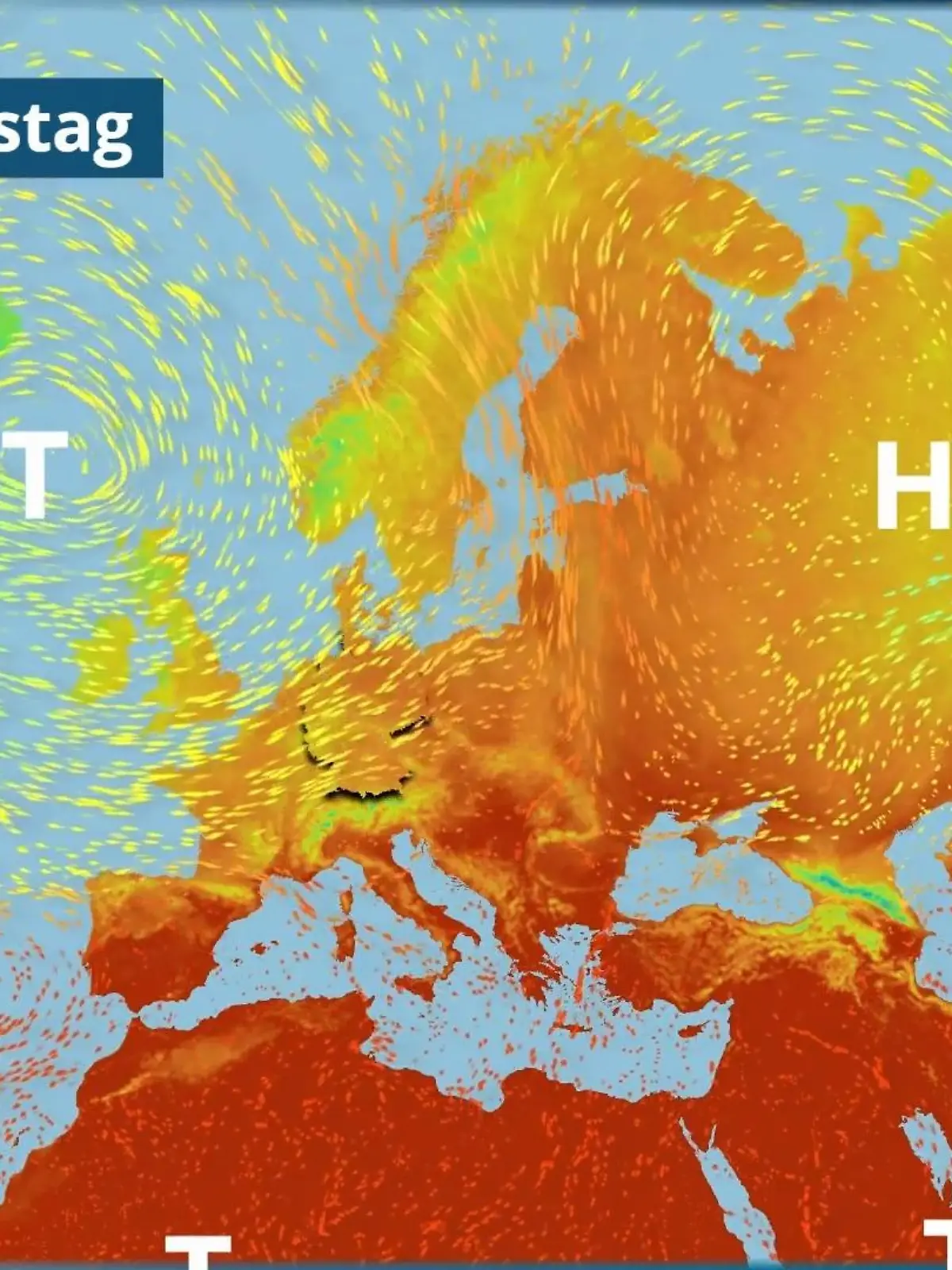 Bild zu: "Tiefs spülen den Sommer nach und nach weg"
