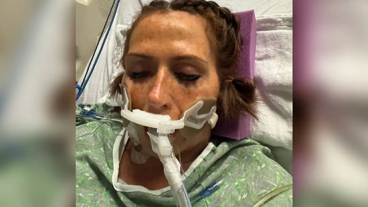 Genevieve Gallagher hat sich mit Vibrio vulnificus infiziert.