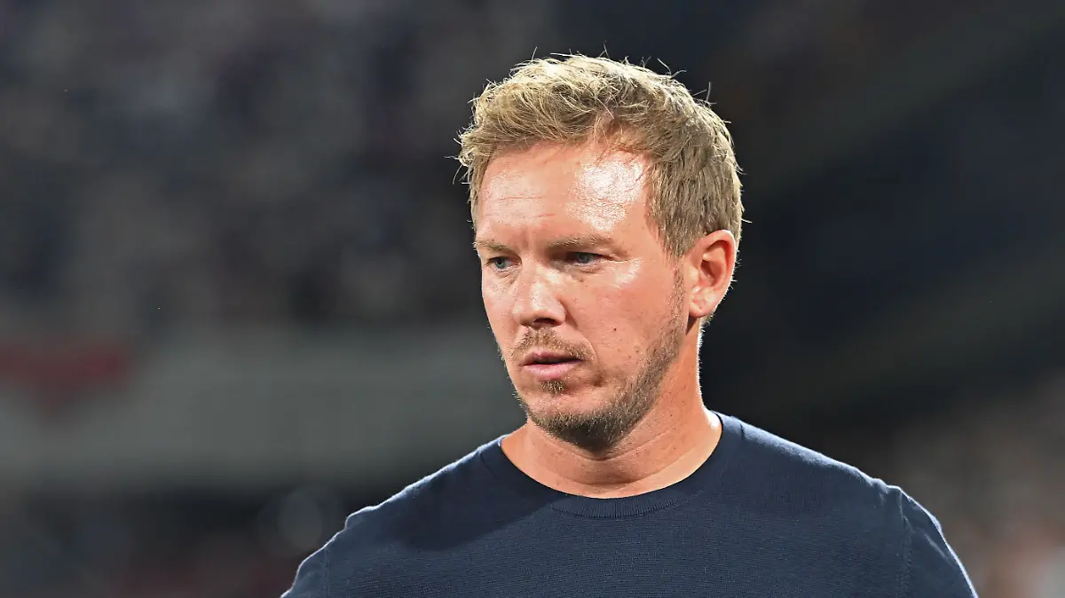 Julian Nagelsmann beim WM-Qualifikationsspiel gegen Nordirland in Köln