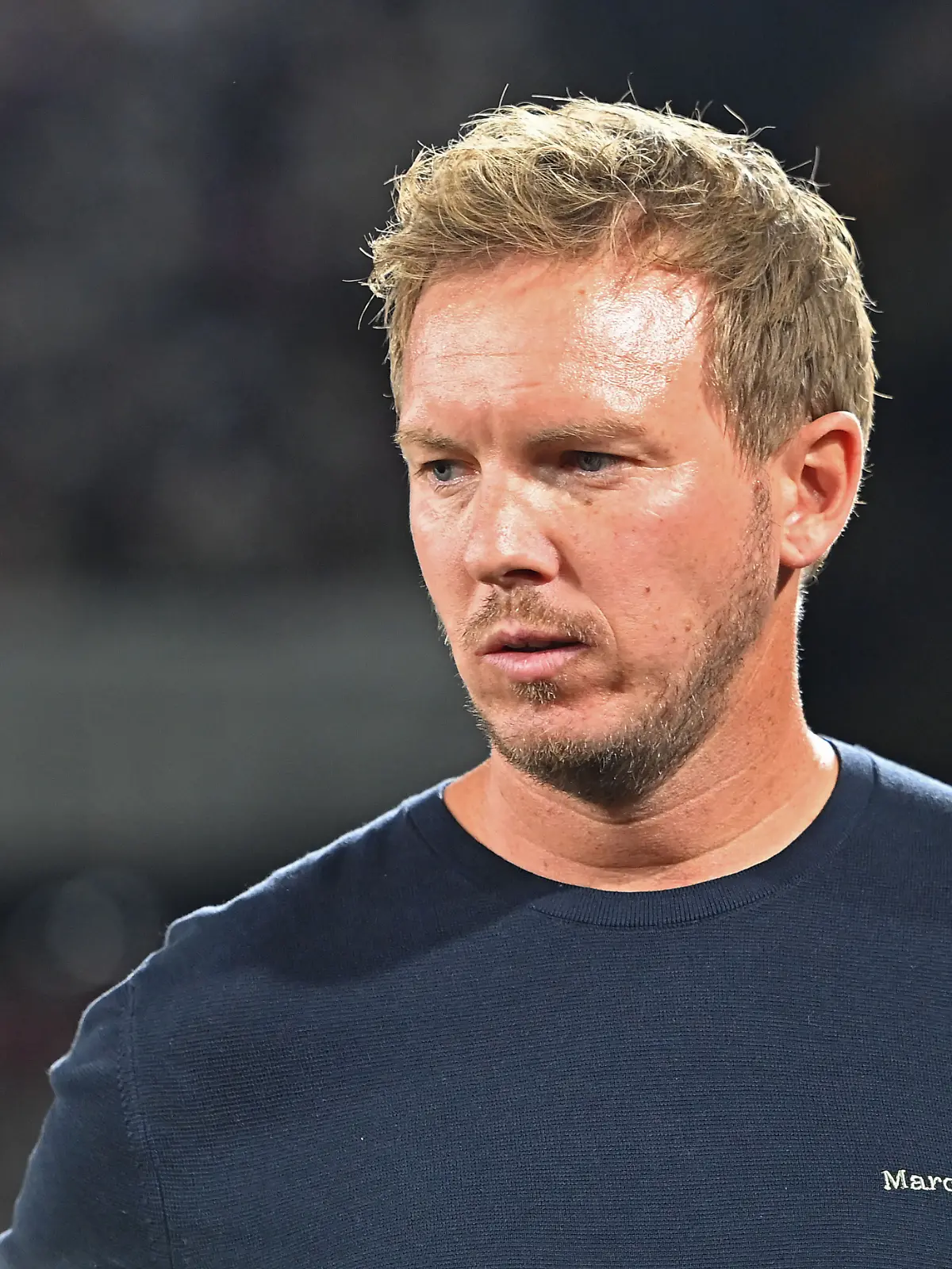 Julian Nagelsmann beim WM-Qualifikationsspiel gegen Nordirland in Köln