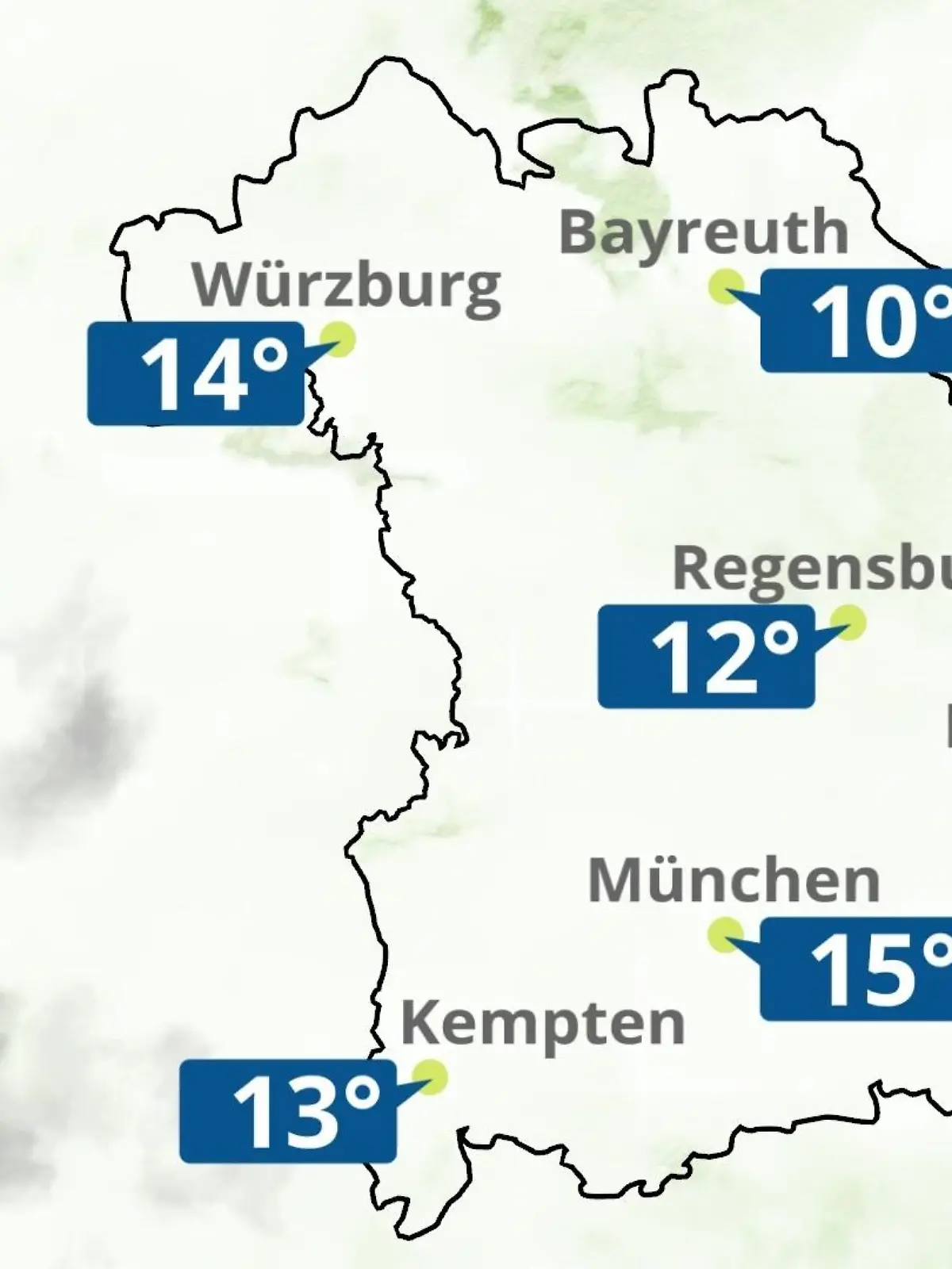 Bild zu: "Bayern: Wie wird das Wetter?"