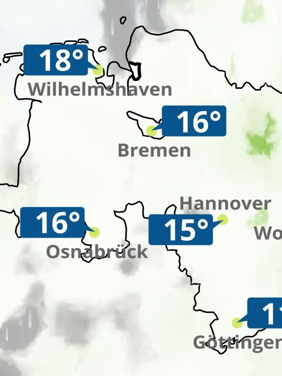 Bild zu: "Bremen und Niedersachsen: Wie wird das Wetter?"