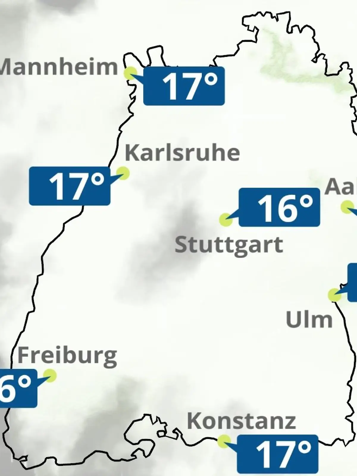 Bild zu: "Baden-Württemberg: Wie wird das Wetter?"