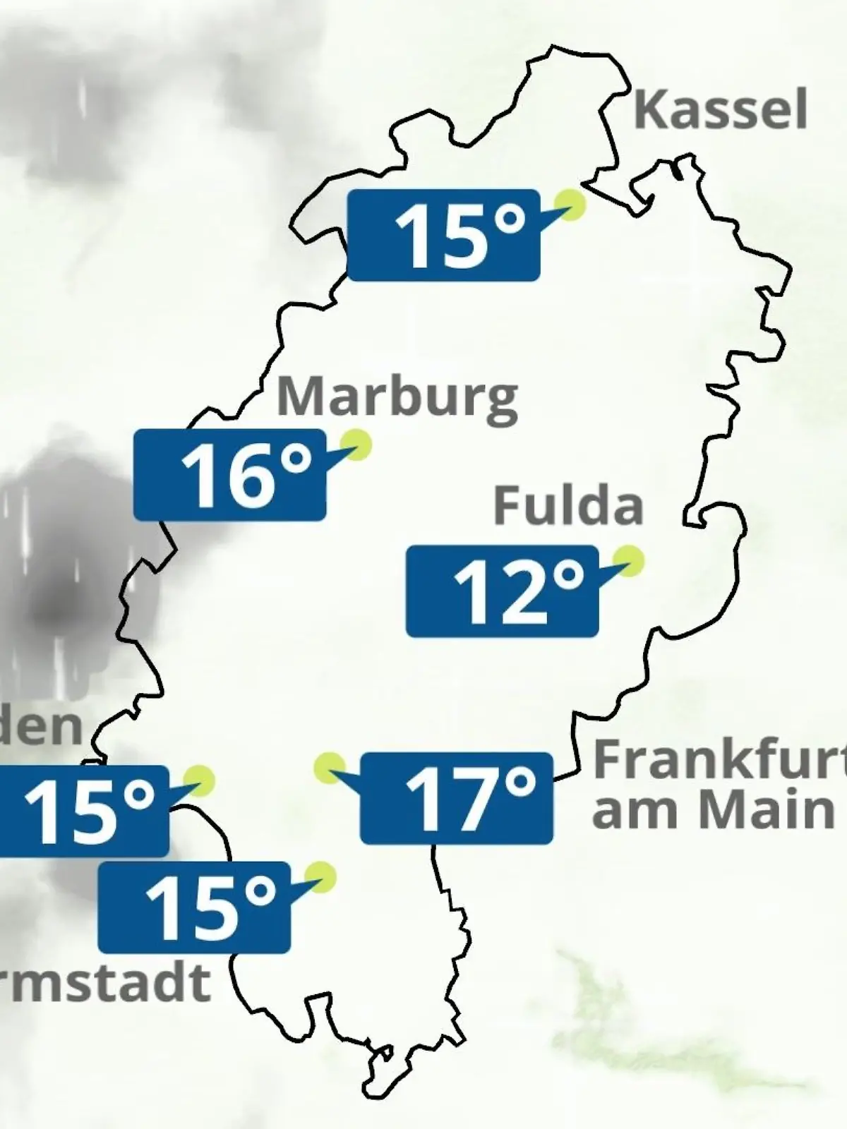 Bild zu: "Hessen: Wie wird das Wetter?"