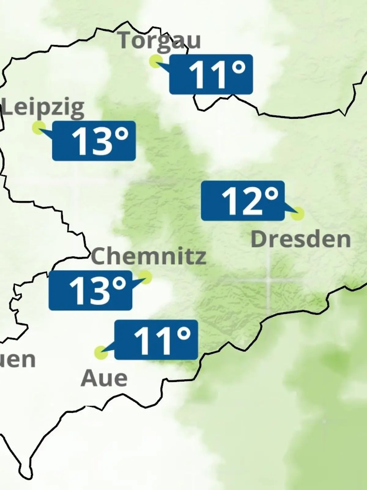 Bild zu: "Sachsen: Wie wird das Wetter?"