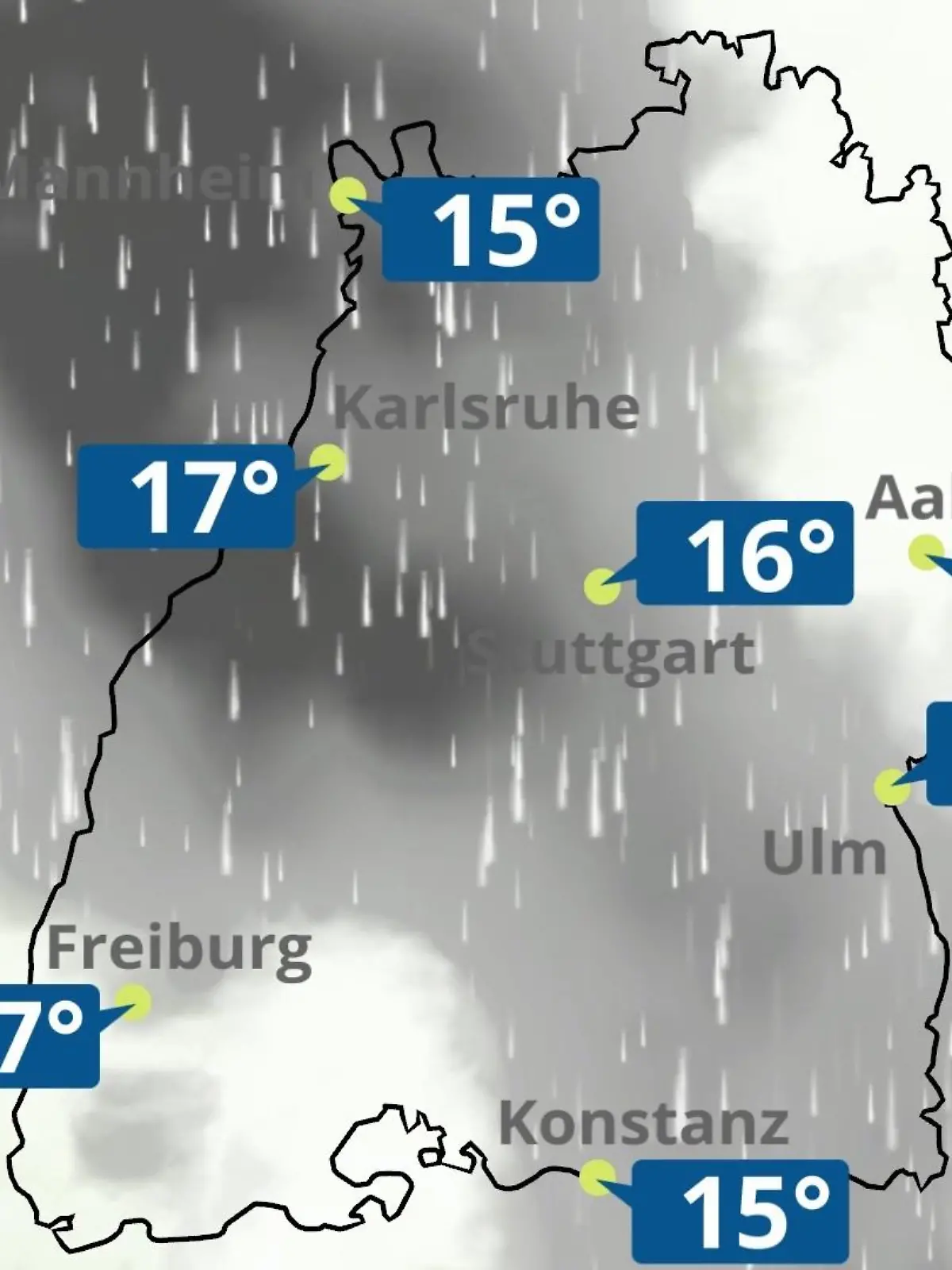 Bild zu: "Baden-Württemberg: Wie wird das Wetter?"