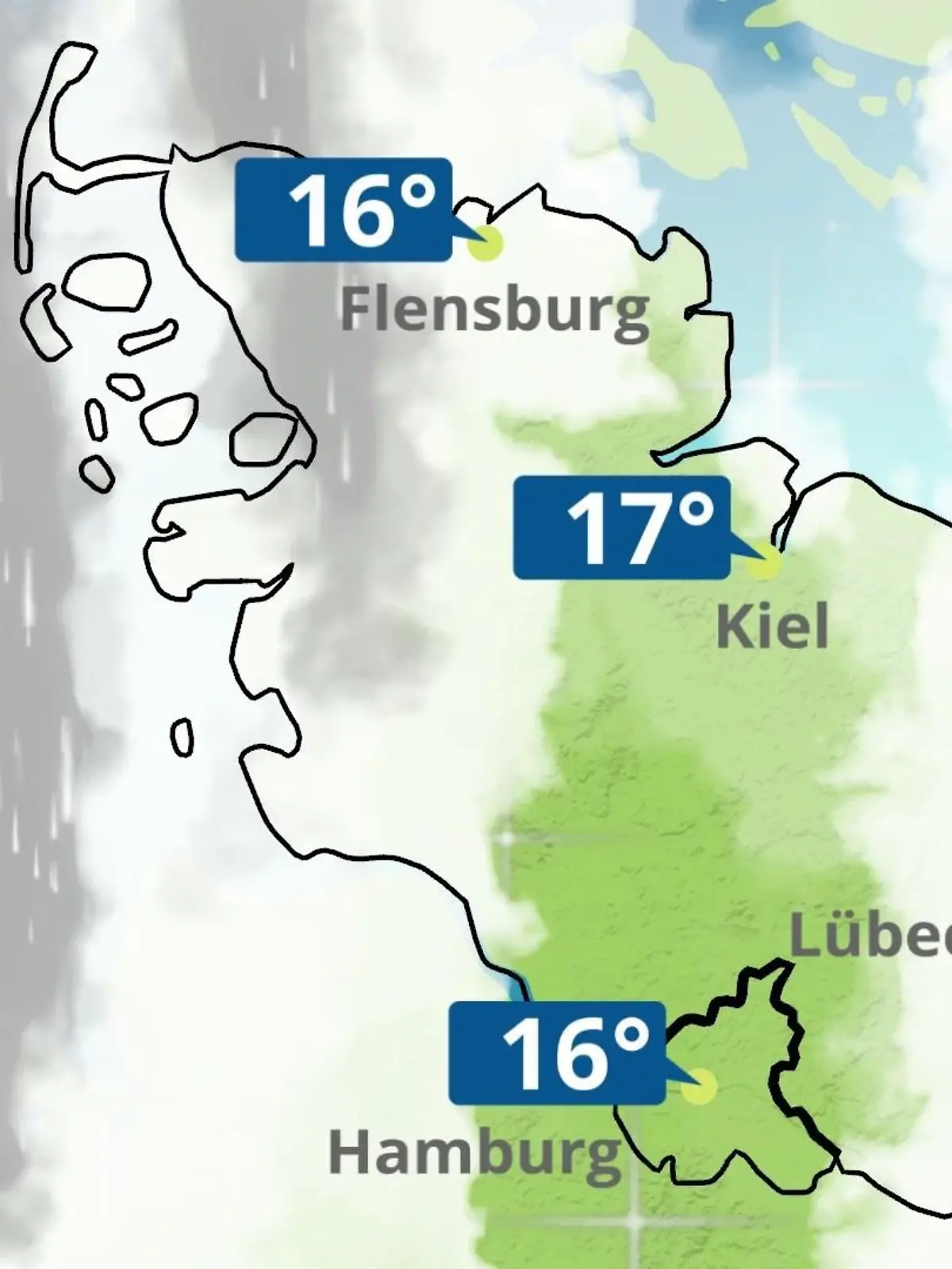 Bild zu: "Hamburg, Schleswig-Holstein: Wie wird das Wetter?"