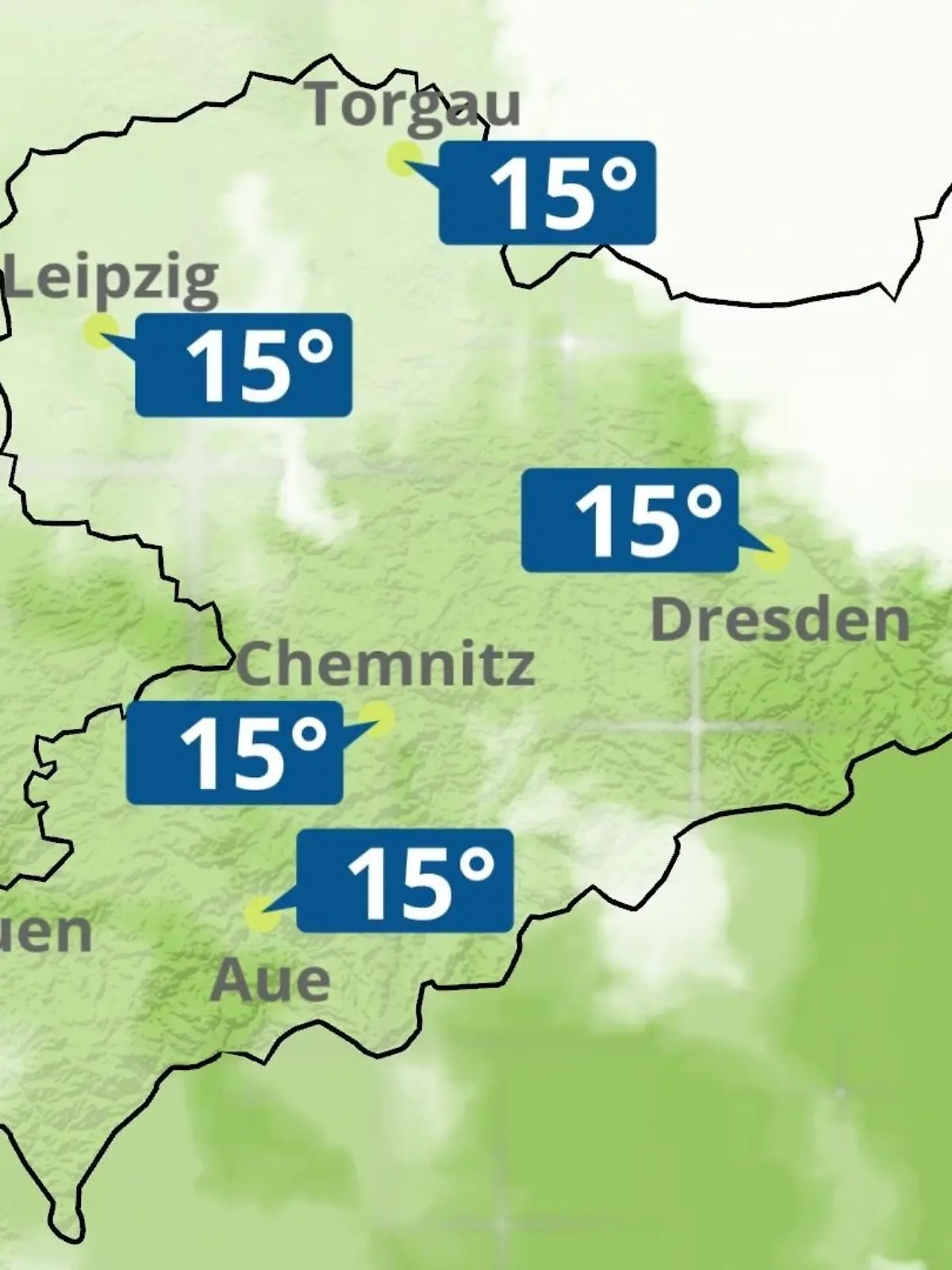 Bild zu: "Sachsen: Wie wird das Wetter?"