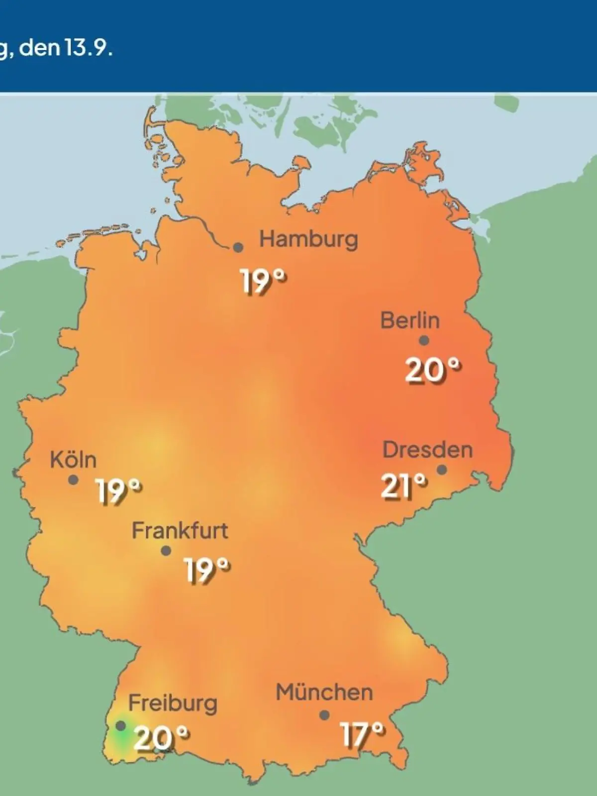 Bild zu: "Im Video: Temperatur-Vorhersage"
