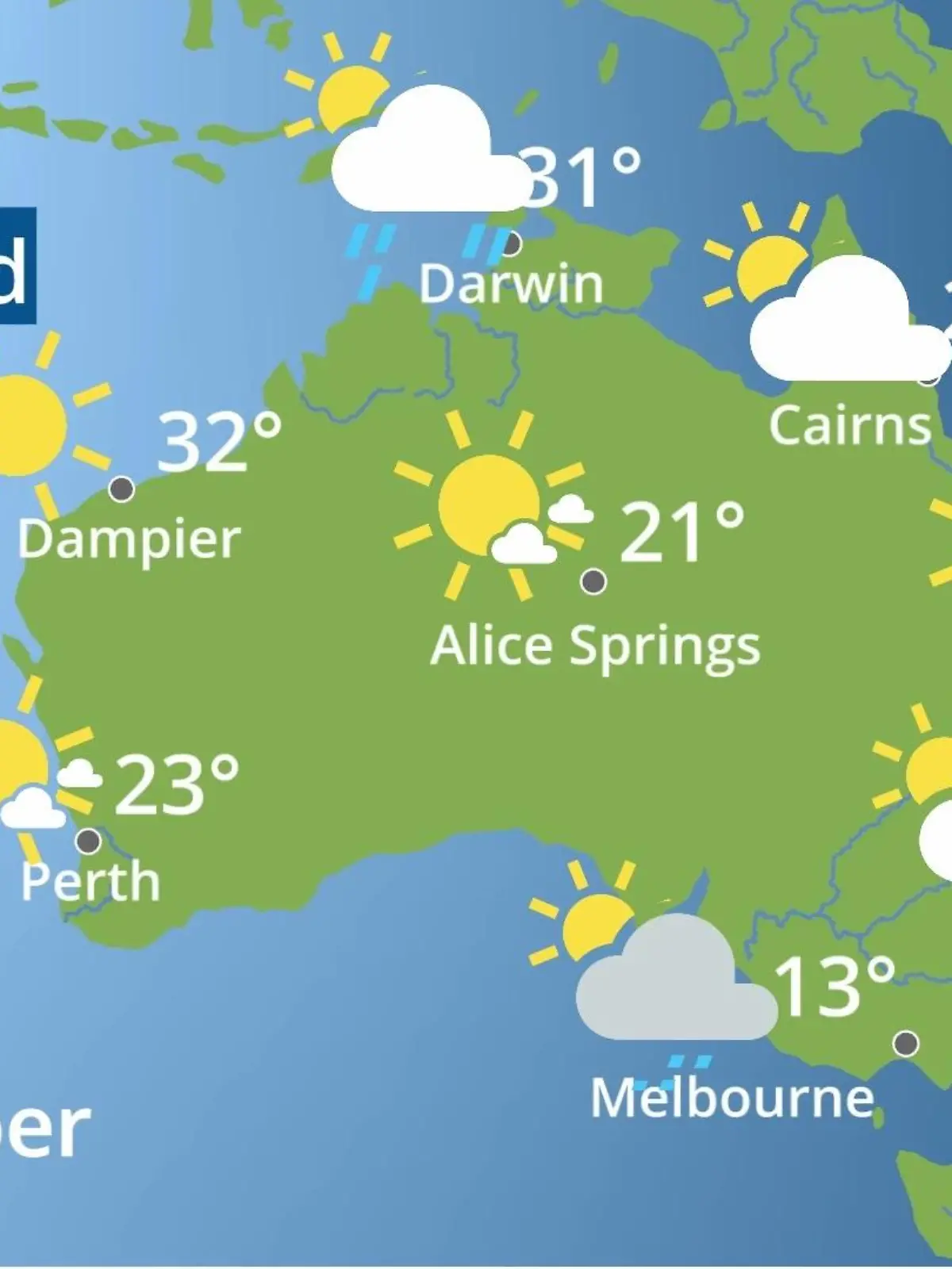 Bild zu: "Australien: Wie wird das Wetter?"