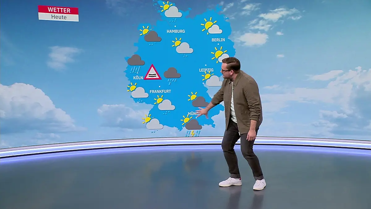 Aktuelle 3-Tage-Vorhersage Video Wetterbericht