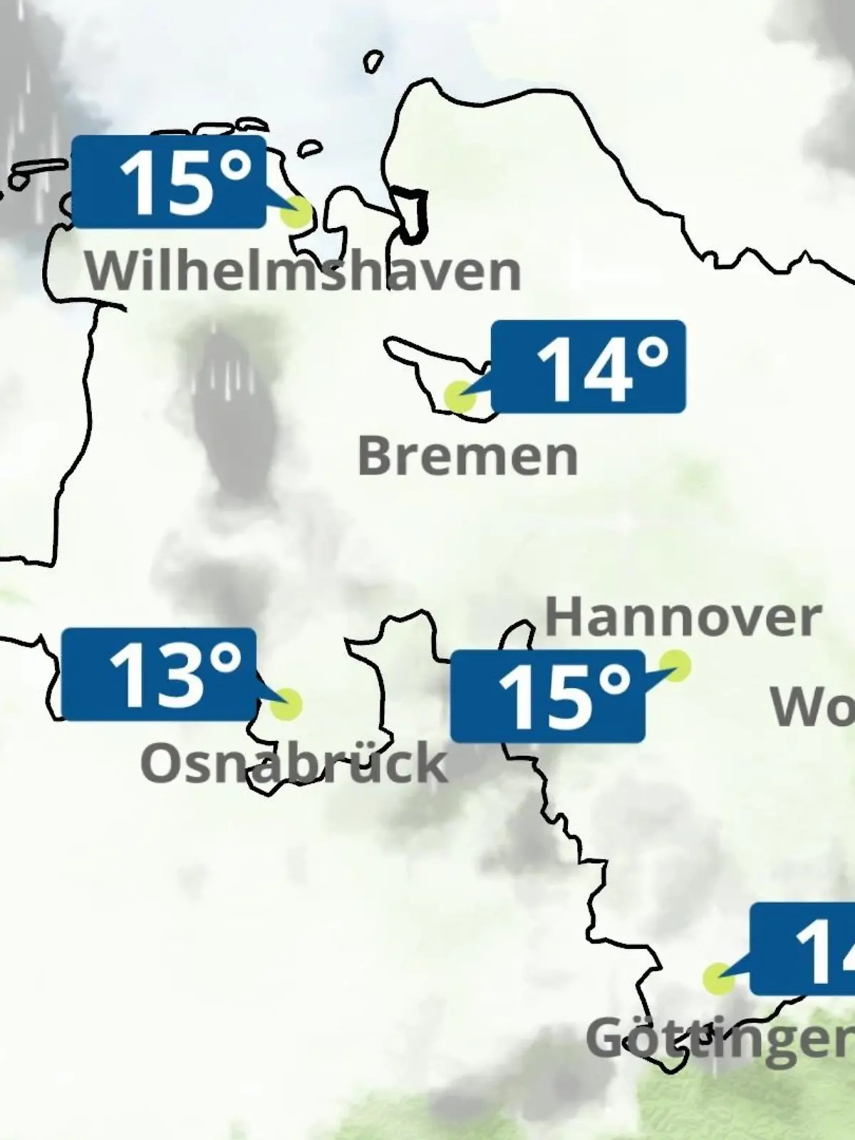 Bild zu: "Bremen und Niedersachsen: Wie wird das Wetter?"
