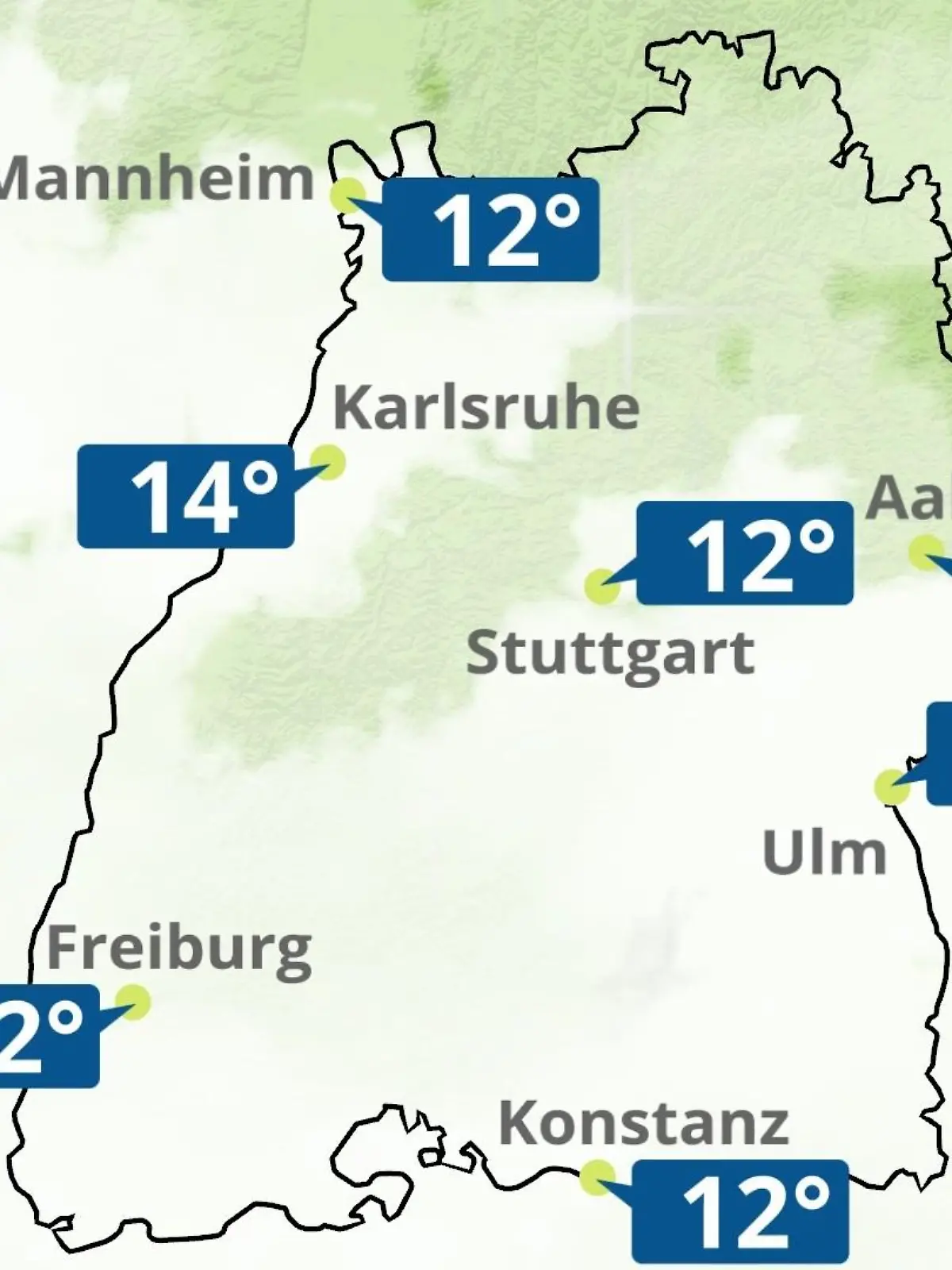 Bild zu: "Baden-Württemberg: Wie wird das Wetter?"