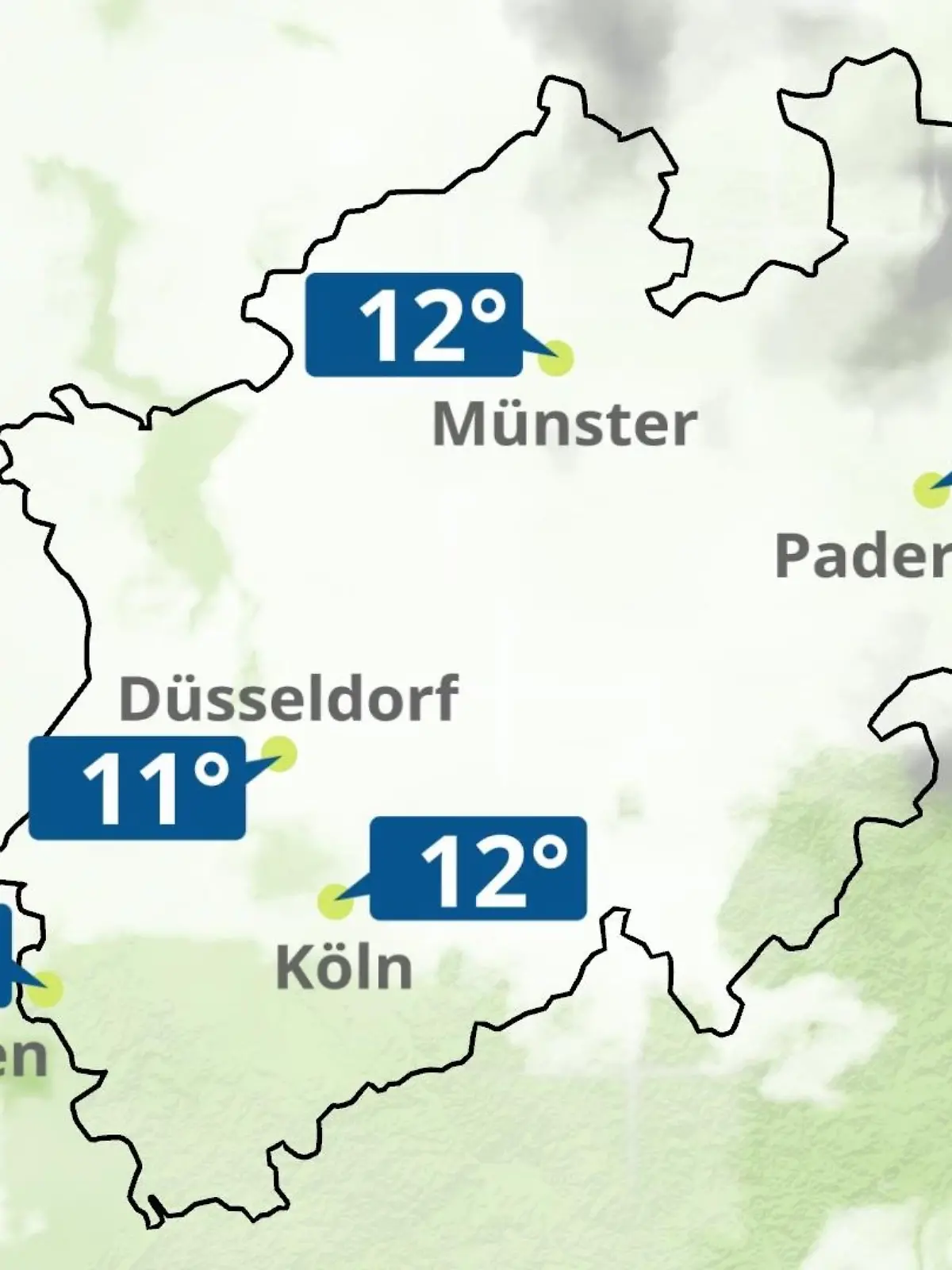 Bild zu: "Nordrhein-Westfalen: Wie wird das Wetter?"