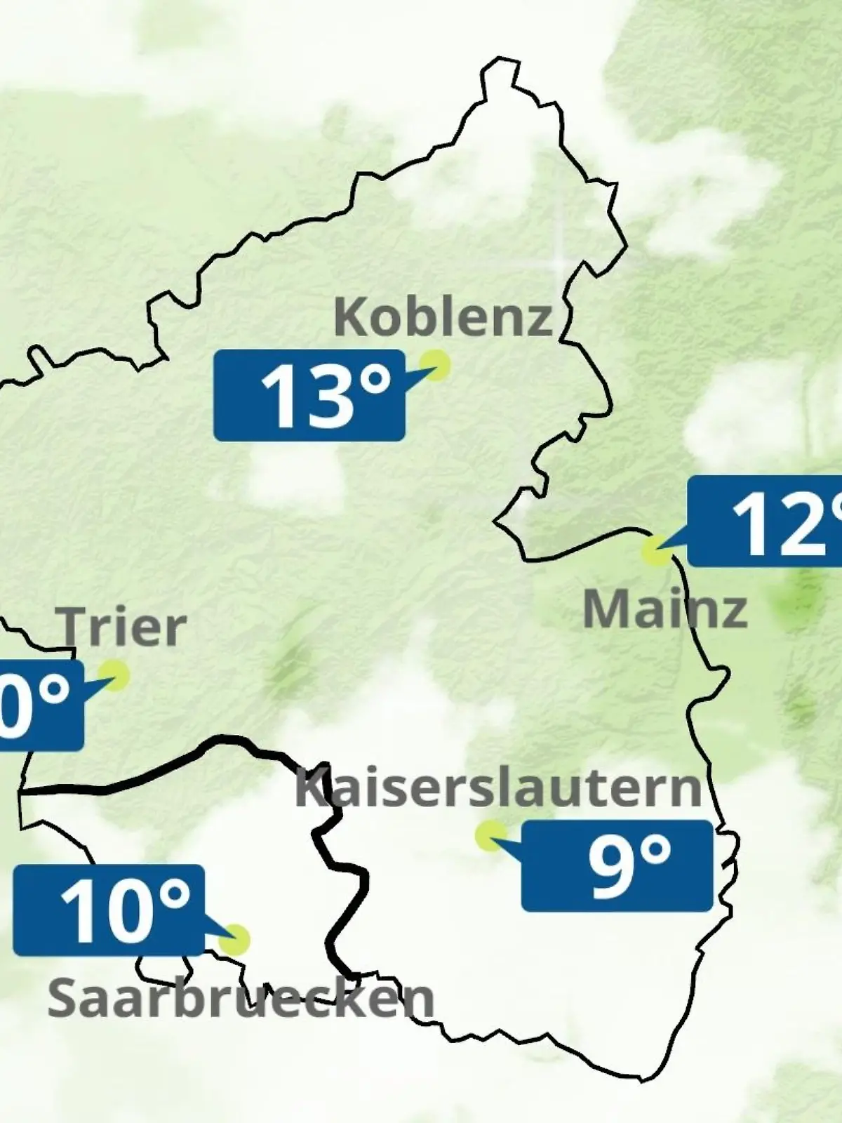 Bild zu: "Rheinland-Pfalz, Saarland: Wie wird das Wetter?"