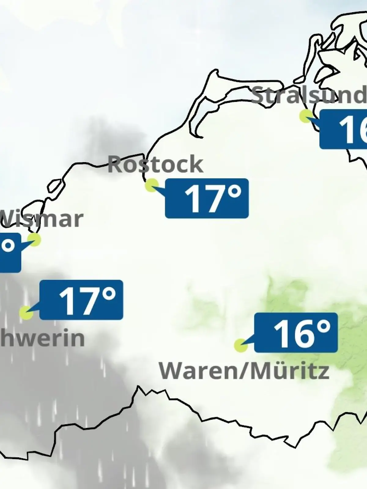 Bild zu: "Mecklenburg-Vorpommern: Wie wird das Wetter?"