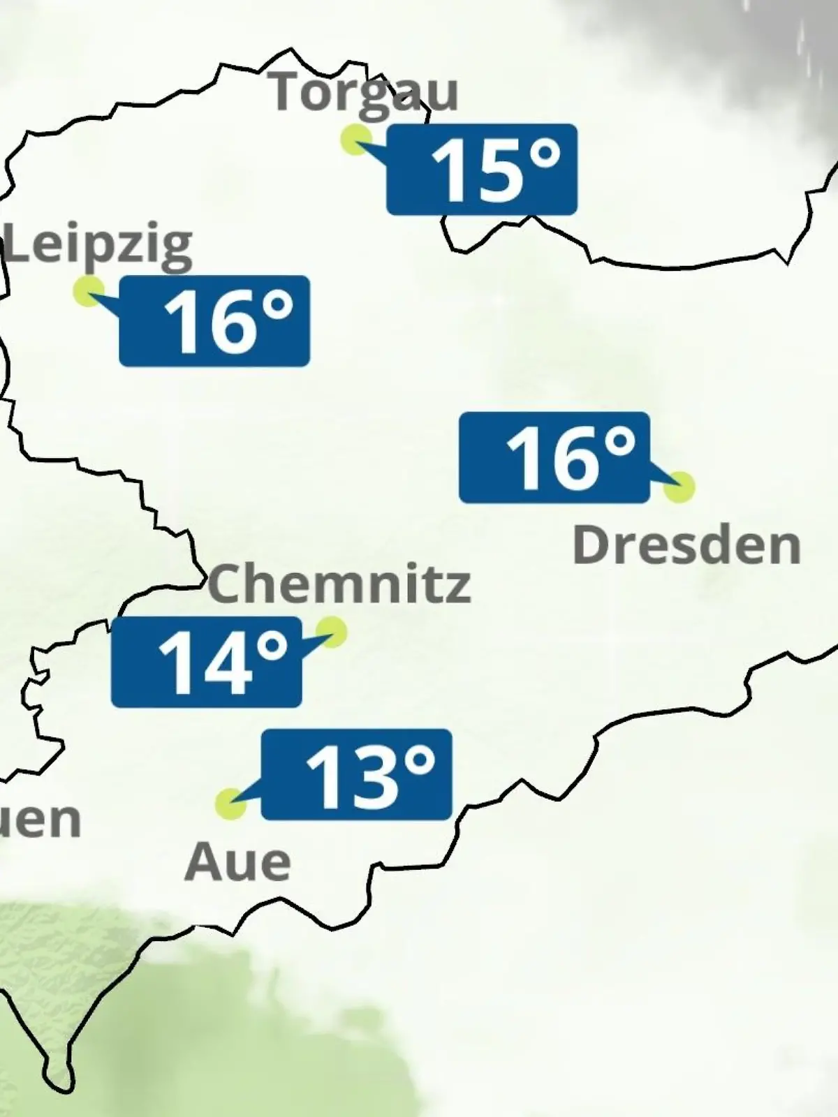 Bild zu: "Sachsen: Wie wird das Wetter?"