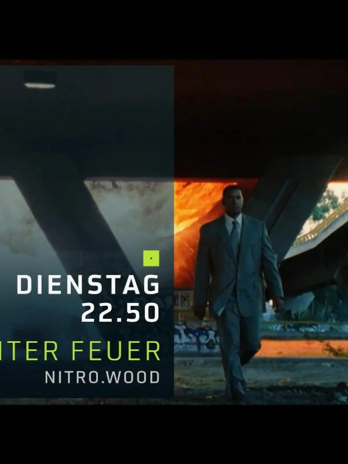 Bild zu: "Mann unter Feuer"