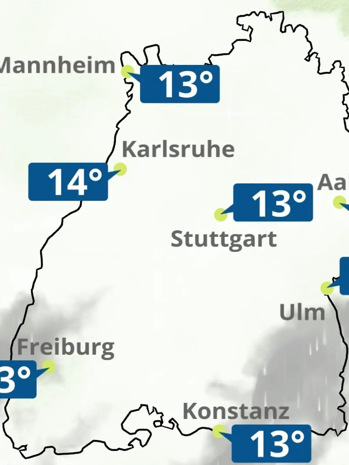 Bild zu: "Baden-Württemberg: Wie wird das Wetter?"