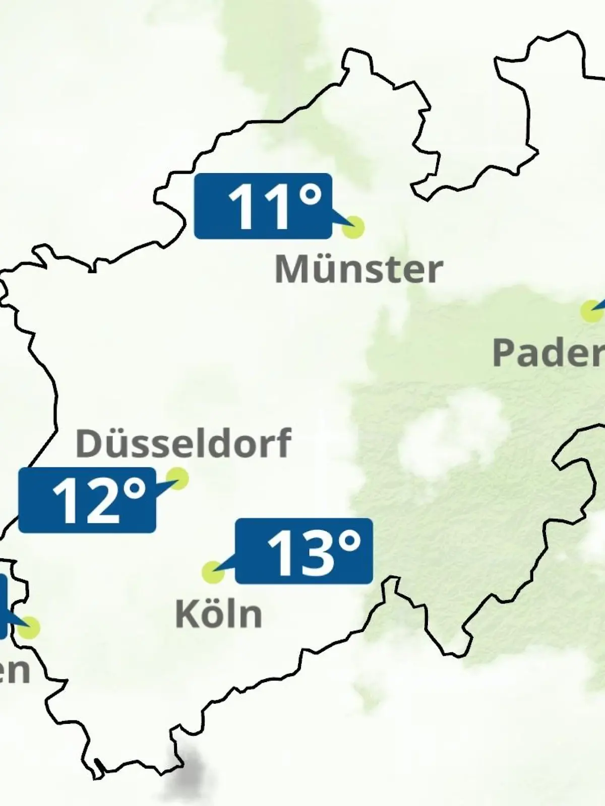 Bild zu: "Nordrhein-Westfalen: Wie wird das Wetter?"