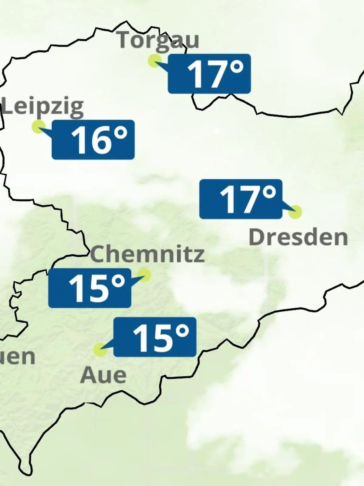 Bild zu: "Sachsen: Wie wird das Wetter?"