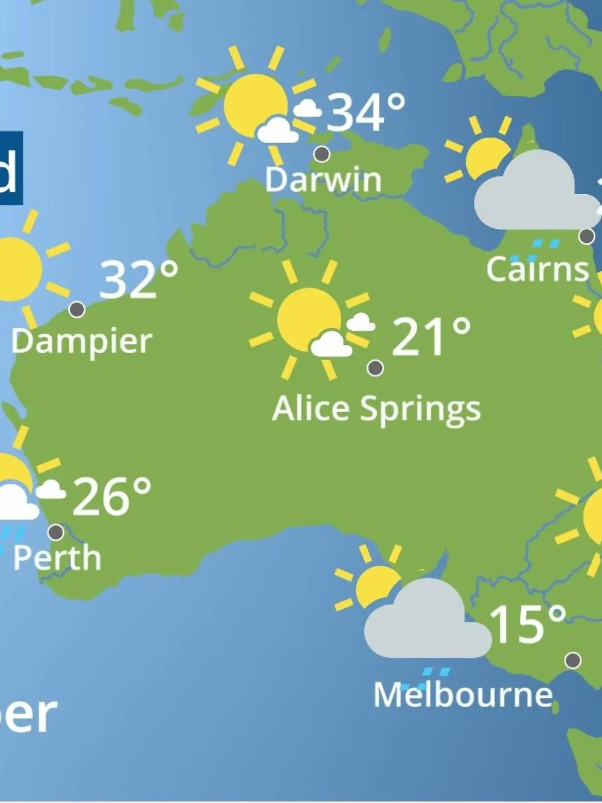 Bild zu: "Australien: Wie wird das Wetter?"