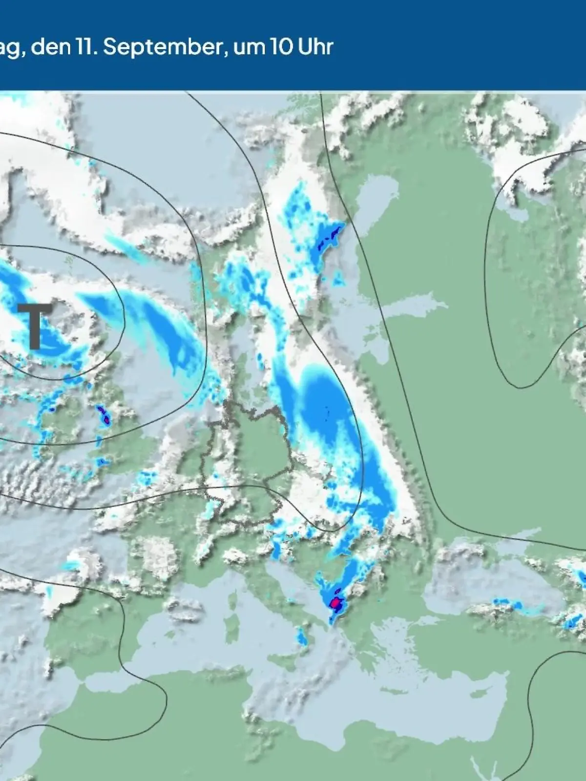 Bild zu: "Die Wetterlage der kommenden 5 Tage"
