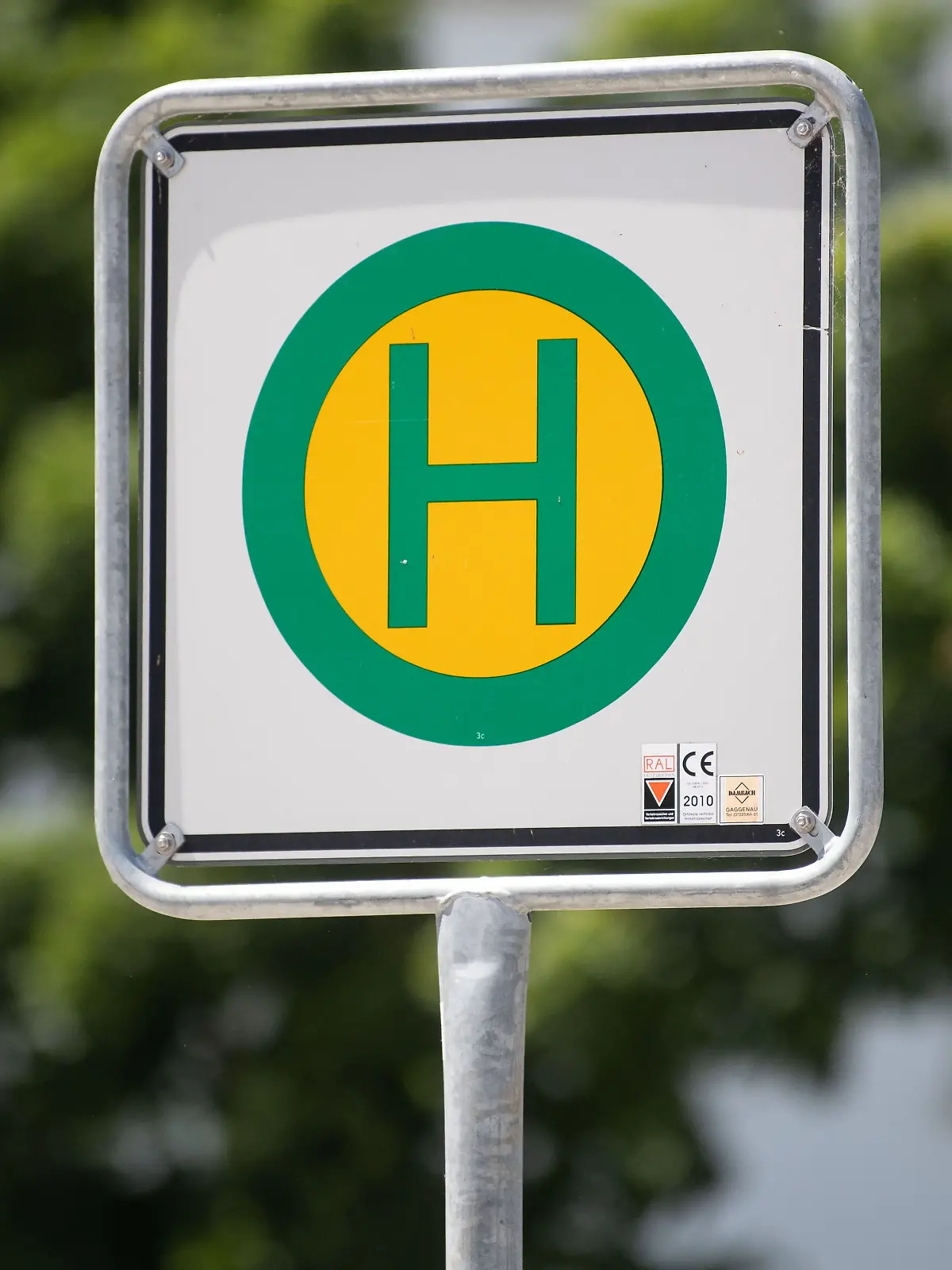 Haltestellenschild