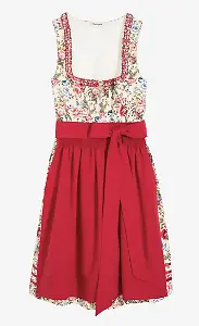 Dirndl mit bestickter Schürze