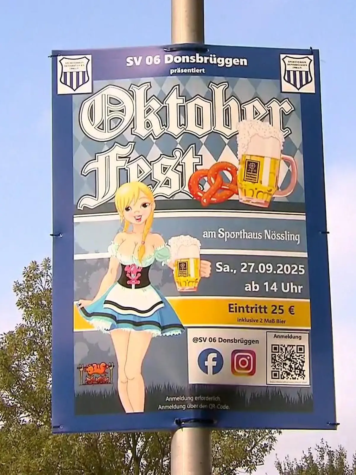 Bild zu: "Ärger in Kleve - Plakate abgenommen"